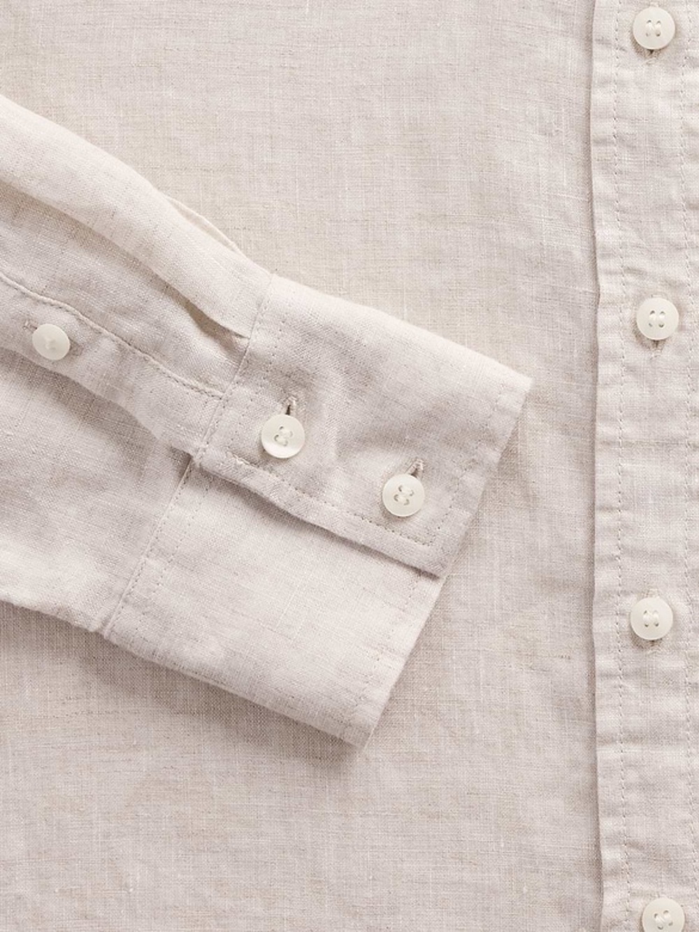 Gap 100% Linen Oversized Shirt size Large Color
Flax beige - Picture 4 of 11
